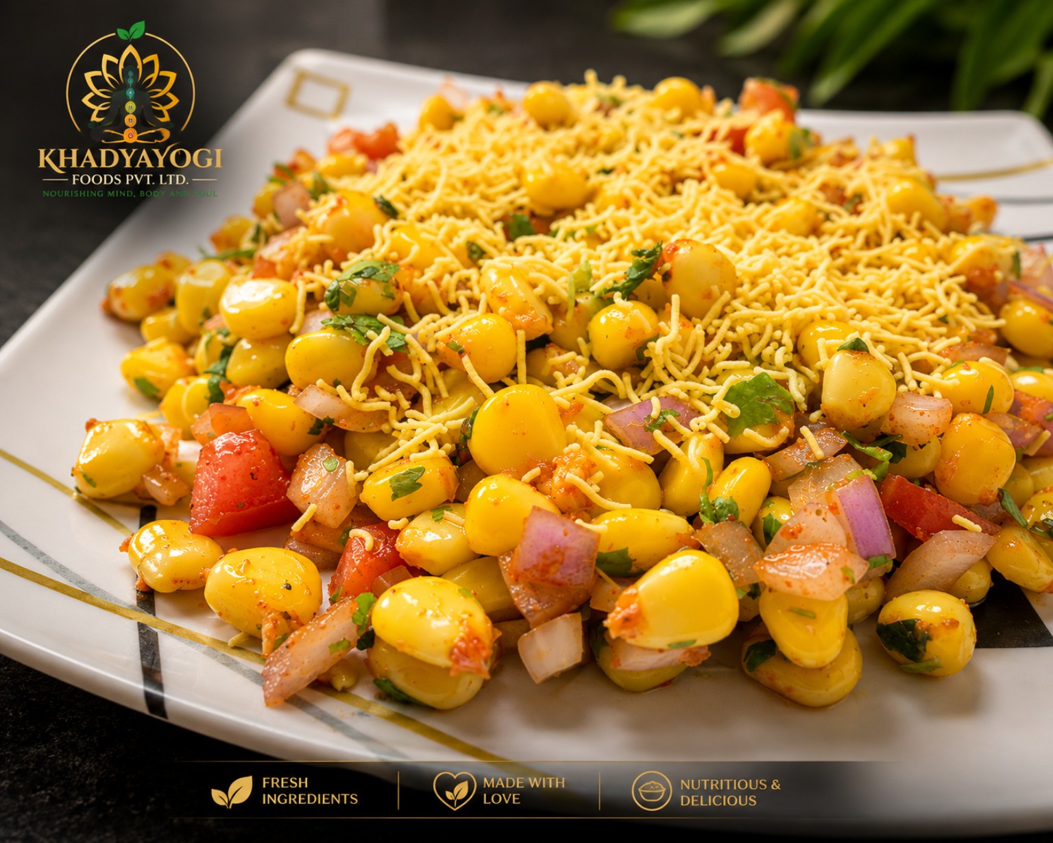 Khadyayogi Foods corn chaat