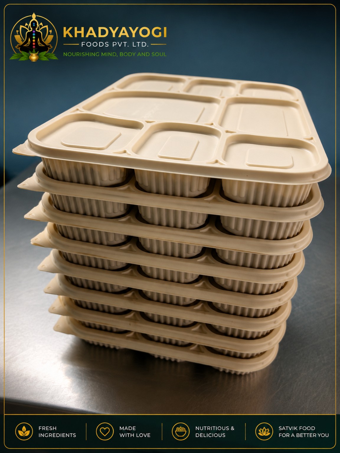 Khadyayogi Foods meal boxes ready for service