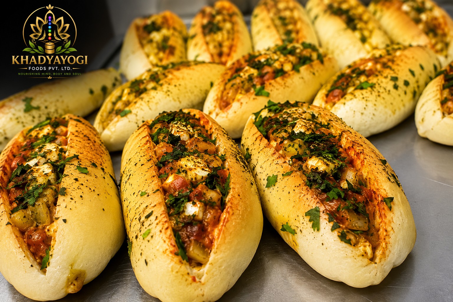 Khadyayogi Foods freshly prepared stuffed rolls